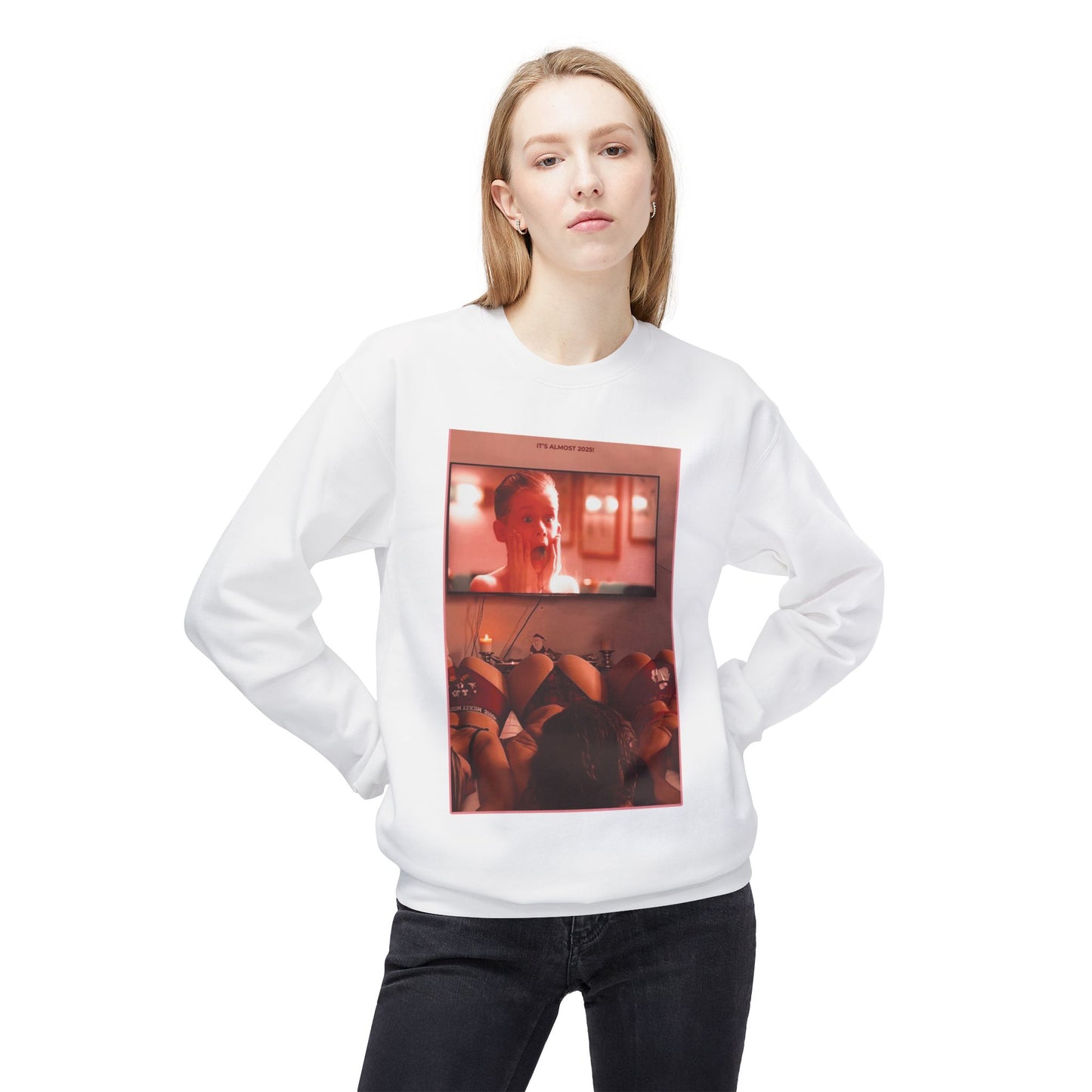 Unisex Midweight Softstyle Fleece Crewneck Sweatshirt