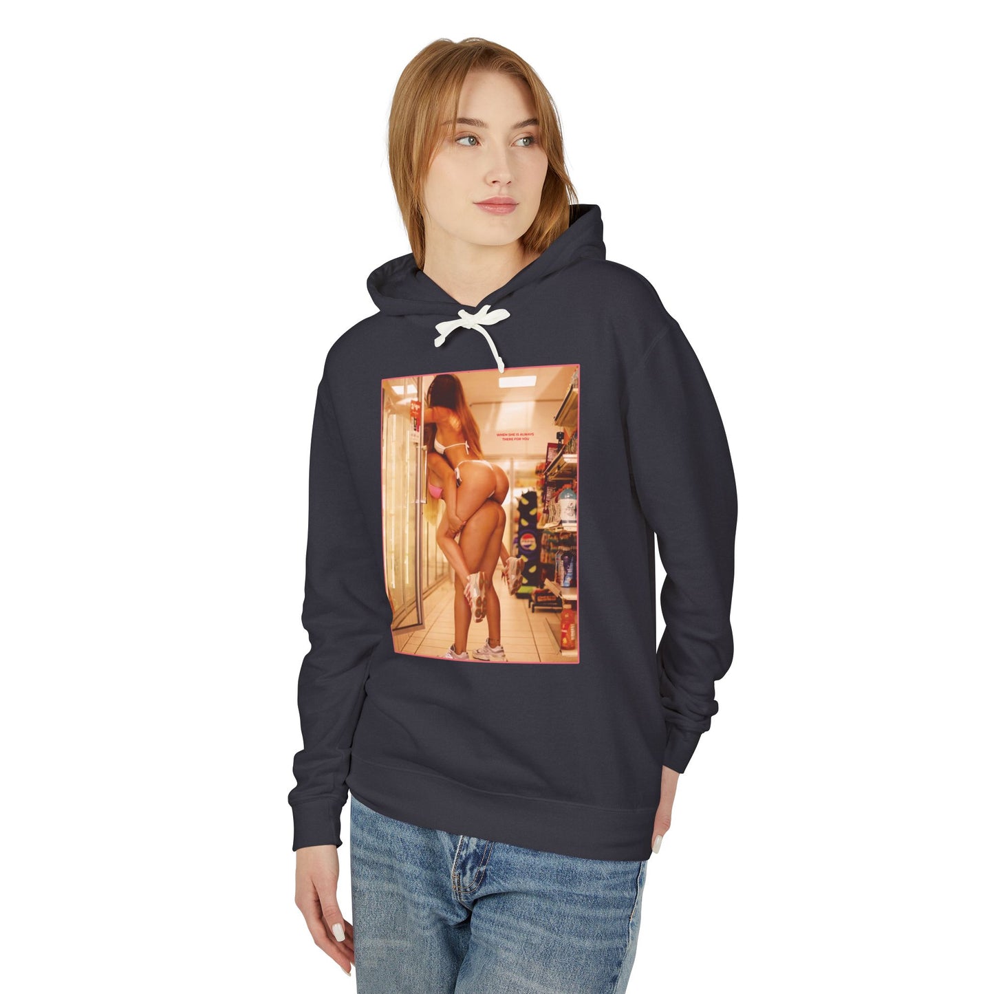 Unisex Lightweight Hooded Sweatshirt