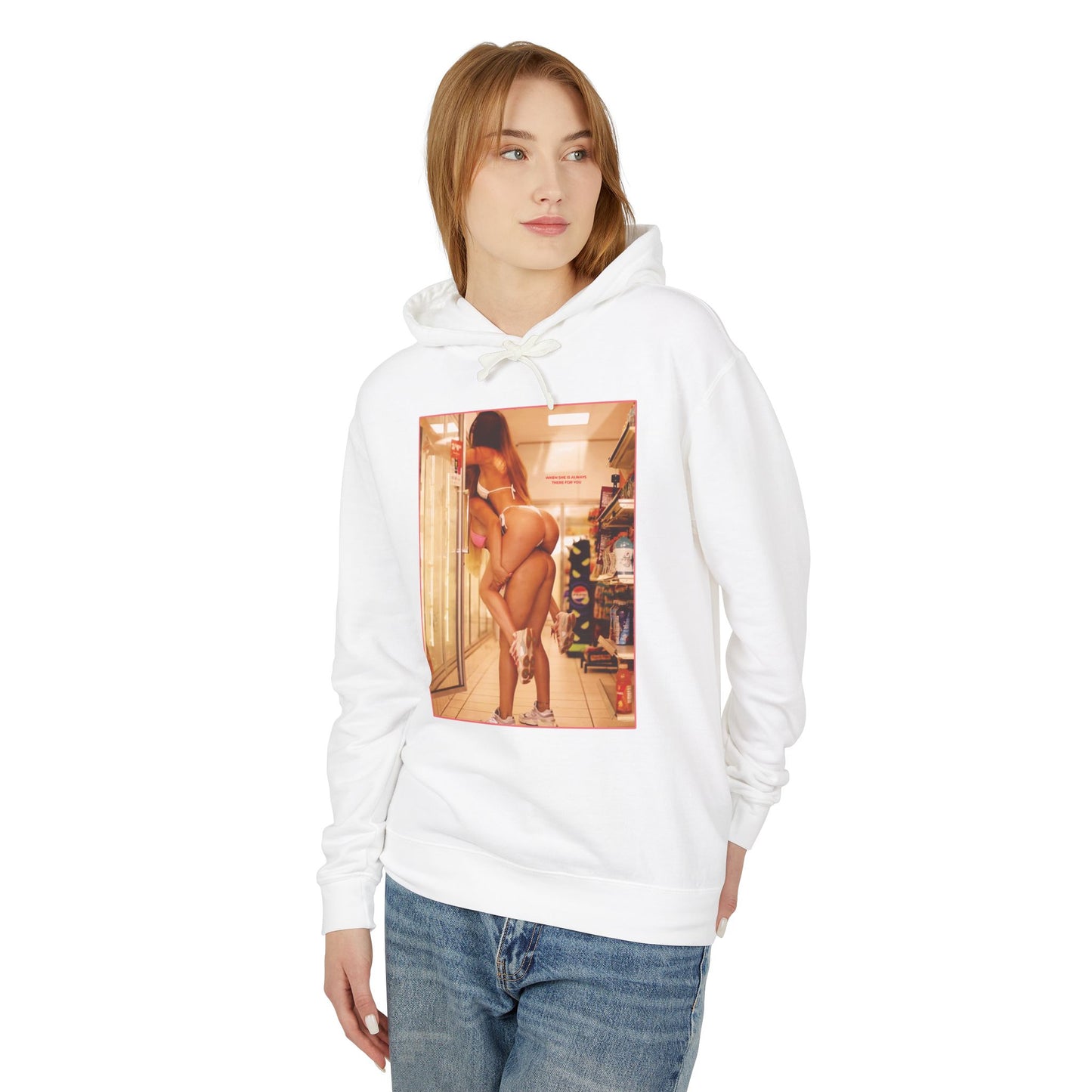 Unisex Lightweight Hooded Sweatshirt